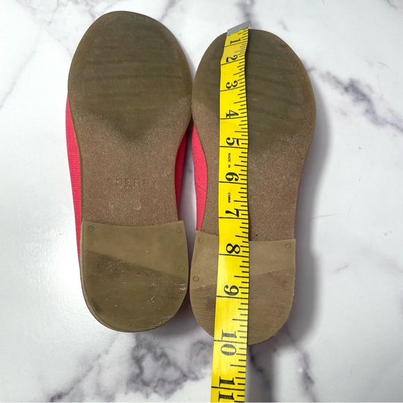 Sperry Seaport Canvas Slip On Loafers Shoes Women’s size 6.5 in Coral - Picture 10 of 11